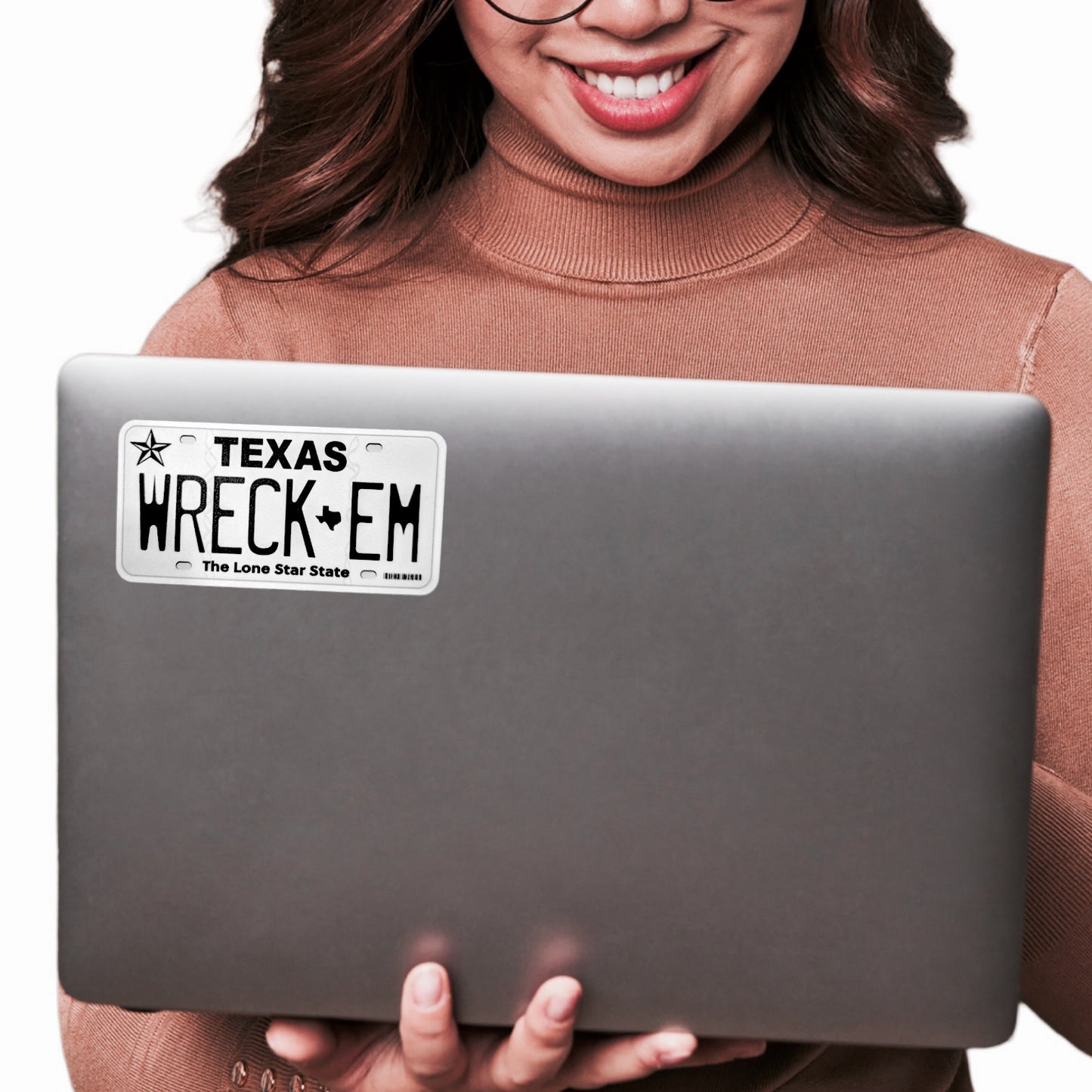 "Wreck 'Em" | Texas Tech Pride License Plate Sticker
