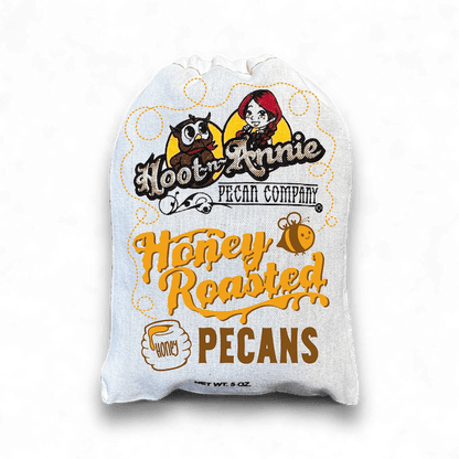 Honey Roasted Pecans | Hoot - n - Annie's Honey Roasted - Hoot - n - Annie Pecan Company