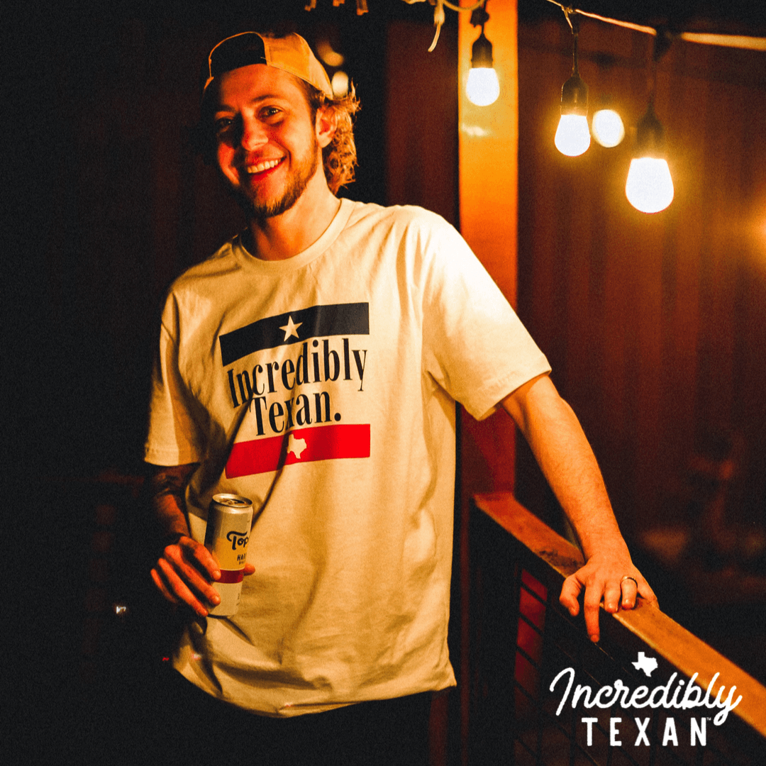Don't Mess with Texans Tee | Vintage 90's White - Hoot-n-Annie Pecan Company